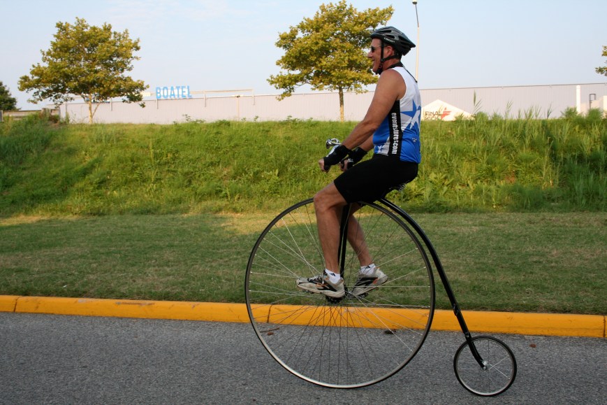 From Tour de Virginia Beach July 2009 advocating for more bike lanes.