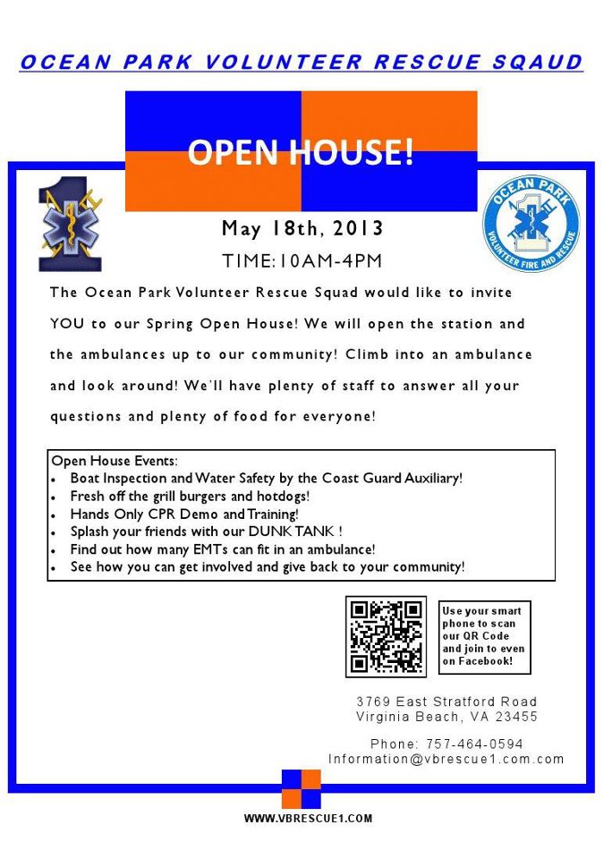 OPVRS OPEN HOUSE