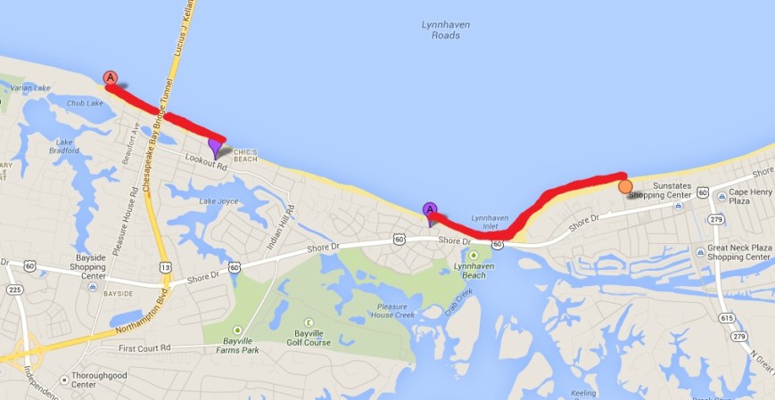 Swiming Advisory Locations