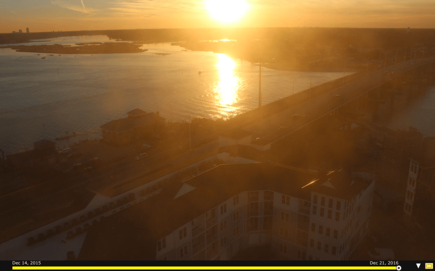 Screen shot construction cam from Dec 21 2016 430p.