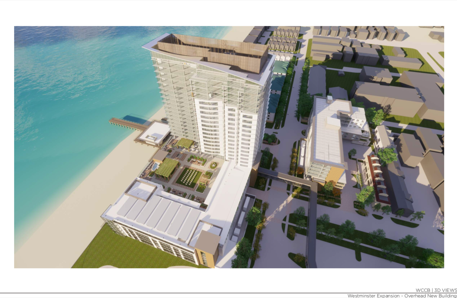 Westminster-Canterbury rendering of proposed 22 story building and more ...
